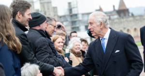 Pictures: King Charles Shakes Hands With Well-Wishers, Greets Public For First Time Since Cancer Diagnosis