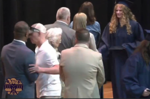 Dad stopping superintendent from shaking daughter’s hand at graduation sparks cries of racism: ‘Don’t want her touching him’