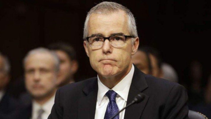 McCabe learned about Clinton emails on Weiner laptop a month before FBI alerted Congress, report says