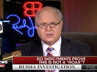 Limbaugh: Dems Using Russia Meddling ‘to Eventually Get Rid of Elections’